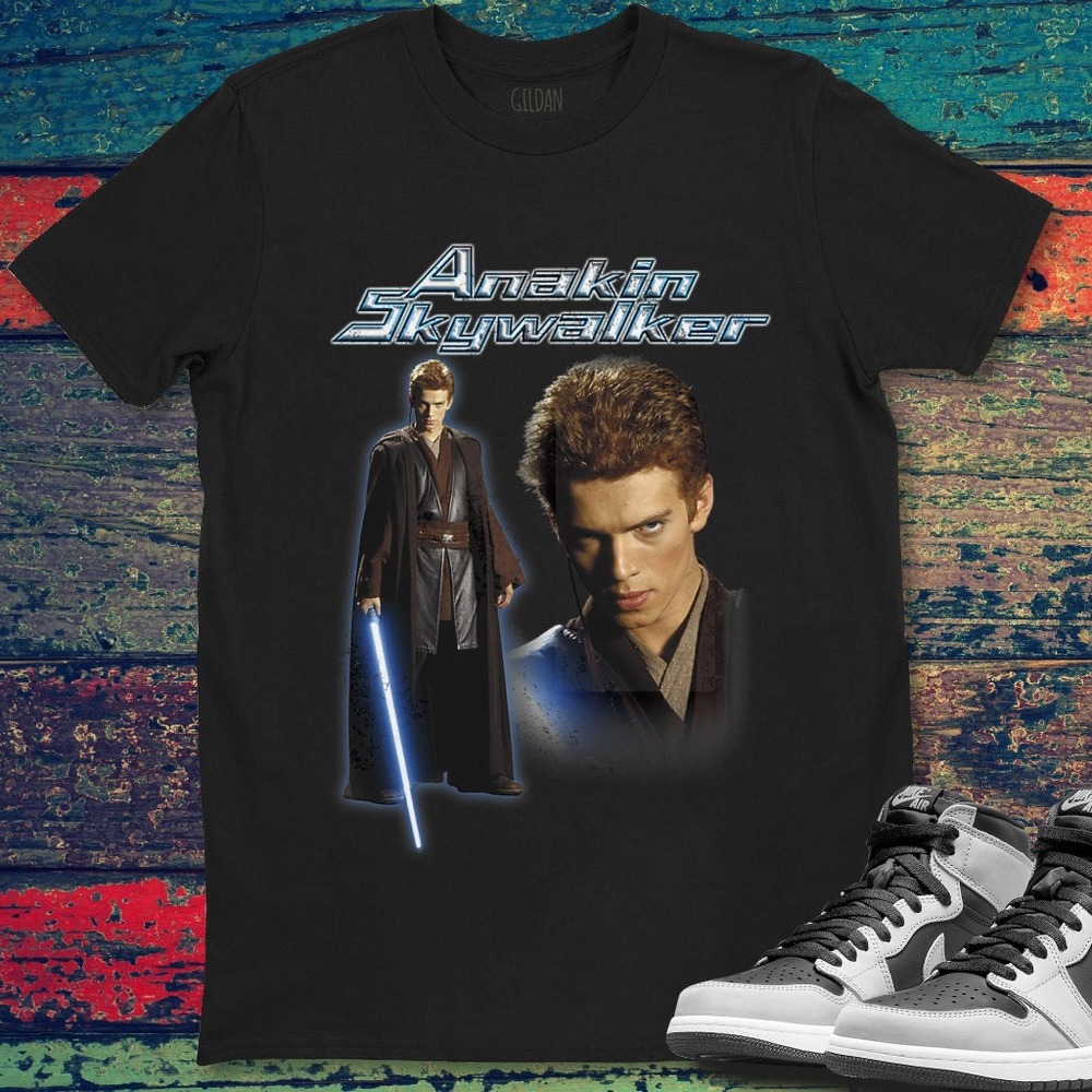 Star Wars Anakin Skywalker Portrait T-Shirt Unisex T-Shirt For Men Women